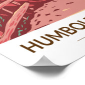 Poster Humboldt Redwoods State Park Avenue of the Giants (Coin)