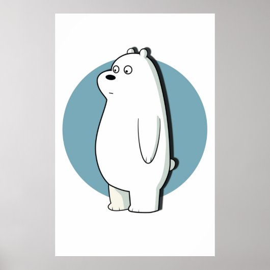 Poster Humeur de l'ours de glace (Devant)