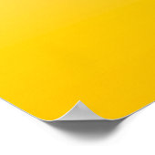 Poster HUMEUR DE PRINTEMPS – Jaune pastel | profond à cla (Coin)