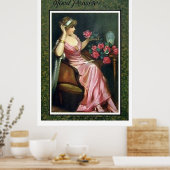 Poster Humeur Pensive (Cuisine)