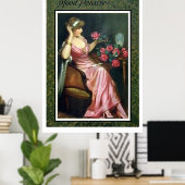 Poster Humeur Pensive (Bureau à domicile)
