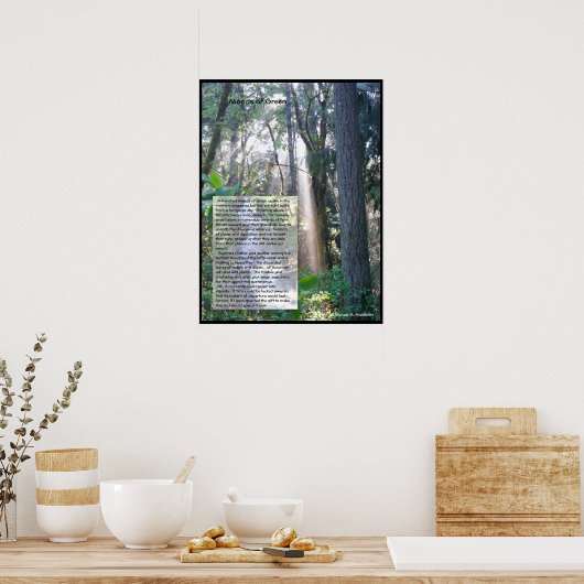 Poster Humeurs de vert (Cuisine)