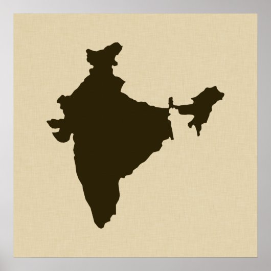 Poster Humeurs d'épices au chocolat Inde (Devant)