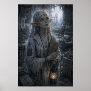 Poster Humilité / Religieuse / Hôpital