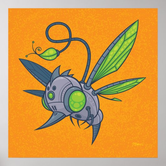 POSTER HUMM-BUZZ (Devant)