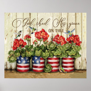 Poster Hummingbird God Shop Sa Grâce Cadeaux De Réchauffe