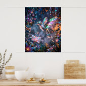 Poster Hummingbird Voltage Garden (Cuisine)