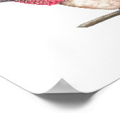 Poster Hummingbird watercolor (Coin)