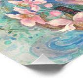 Poster Hummingbird's Floating Garden (Coin)