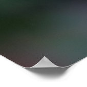 Poster Hummingbirds Fuchsia Flowers Iridescent Dance (Coin)