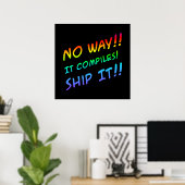 Poster Humor programmeren (Thuiskantoor)