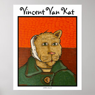Poster humoristique de Vincent Van Kat