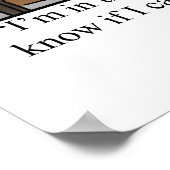 Poster humoristique du bureau d'affaires amusant (Coin)