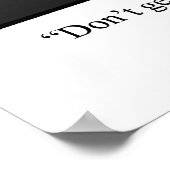 Poster humoristique du bureau d'affaires amusant (Coin)