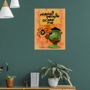 Poster Humorous Frankenstein