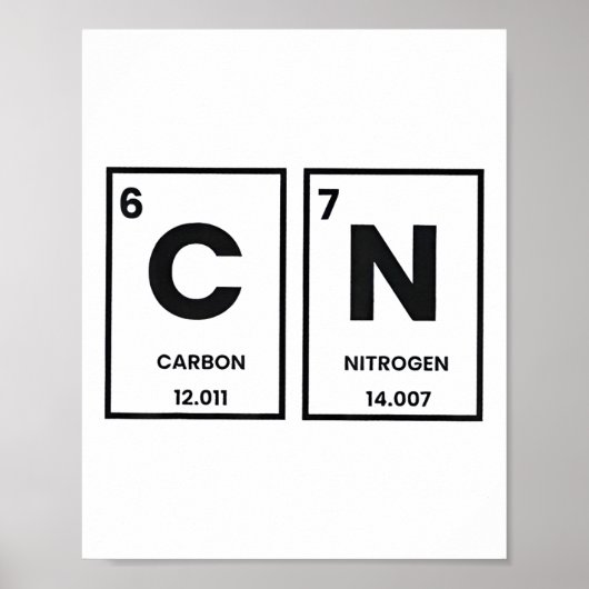 Poster Humour 67 Mème Six Sept 6-7 Blague drôle d'Interne (Devant)