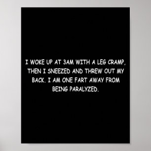 Poster Humour Adulte Sarcasme Citation Femme Encolure V