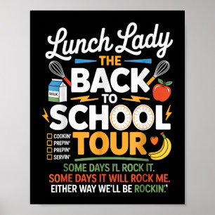 Poster Humour alimentaire Retour à l'école