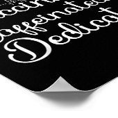 Poster Humour amusant vacciné Graphic Joke Citation Nurse (Coin)