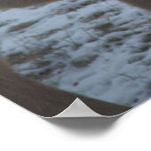 Poster Humour Bébé Buck Neige Bleu Bébé Swing (Coin)