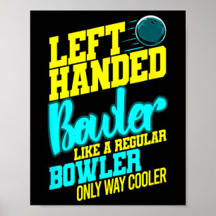 Poster Humour Bowl Bowl à gauche