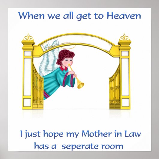 Poster Humour chrétien (Devant)