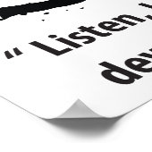 Poster Humour Cirque, Pas De Complexe D'Infériorité, Drôl (Coin)