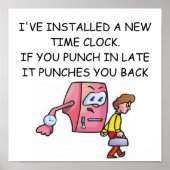 Poster humour de bureau (Devant)