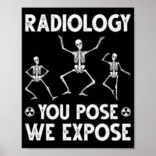 Poster Humour de Dancing Skeletons
