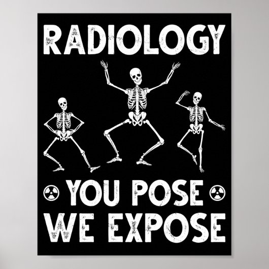 Poster Humour de Dancing Skeletons (Devant)