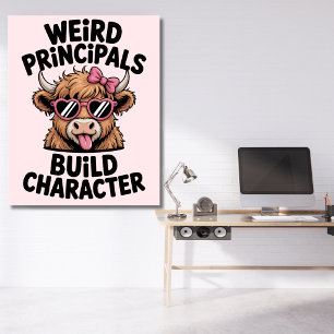 Poster Humour de directeur “Les directeurs bizarres forge