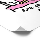 Poster Humour de l'effet secondaire des médicaments (Coin)