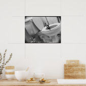 Poster Humour de toilettes (Cuisine)