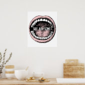 Poster Humour DENTAIRE (Cuisine)