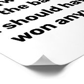 Poster Humour des élections 2024 (Coin)