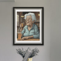 Humour du vieillissement |l Vielle Lady Boire Bièr