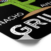 Poster Humour Grill Grill Fun Grill Griller Griller Dit F (Coin)