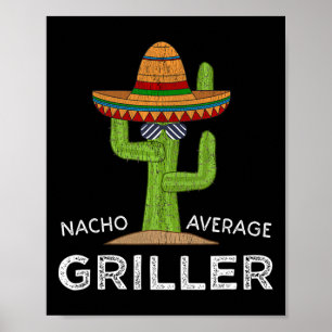 Poster Humour Grill Grill Fun Grill Griller Griller Dit F