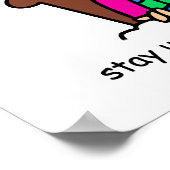 Poster Humour heure du coucher (Coin)