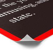 Poster Humour mathématique et citation de Platon (Coin)