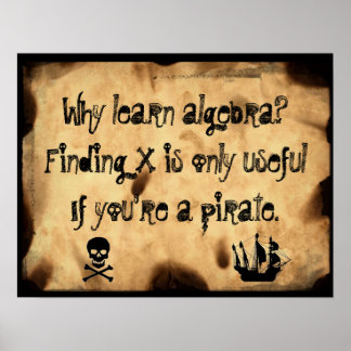 Poster Humour pirate