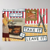 Poster Humour Retro (Devant)