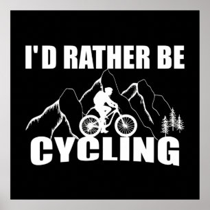 Poster Humour VTT - Cyclisme Drôle