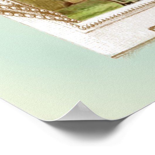 Poster Humpty Dumpty et Alice (Coin)