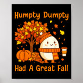 Poster Humpty Dumpty Had A Great Fall Halloween Thanksgiv (Devant)