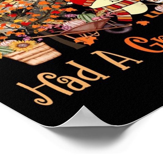 Poster Humpty Dumpty Had A Great Fall Thanksgiving Autumn (Coin)