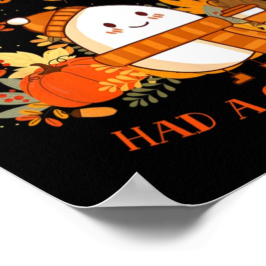 Poster Humpty Dumpty Had A Great Fall Thanksgiving Autumn (Coin)