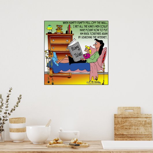 Poster Humpty Dumpty & Internet (Cuisine)