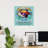 Poster Humuhumunukunukuapua (Bureau à domicile)