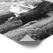 Poster Hunter avec ses Hounds, 1897. Photo vintage (Coin)